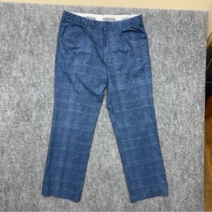 Adidas golf pants 939011 men's size  34 34x30 blue